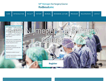 Tablet Screenshot of earsurgery.eu